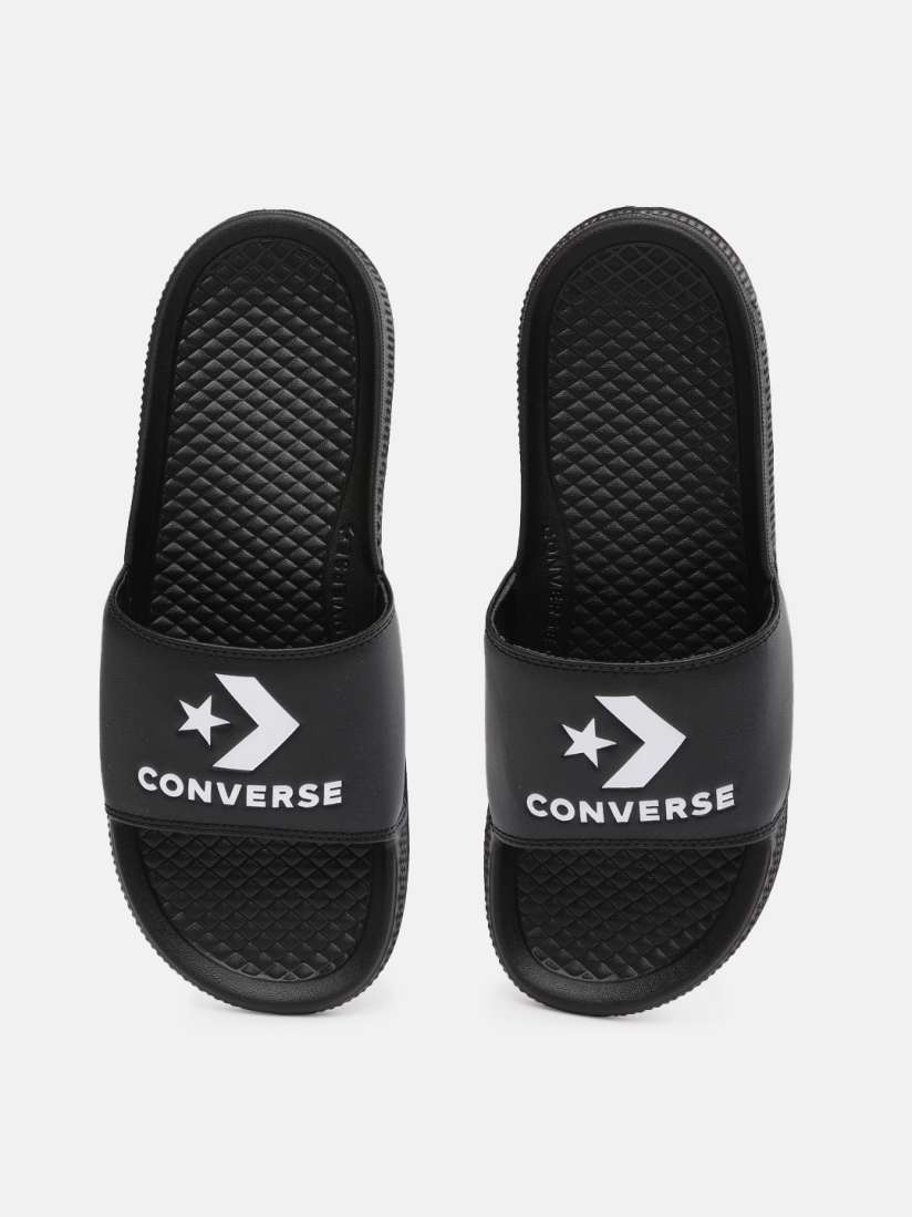 Buy Converse Men Black Solid All Star Slide Sliders Flip Flops for Men 14765120 Myntra