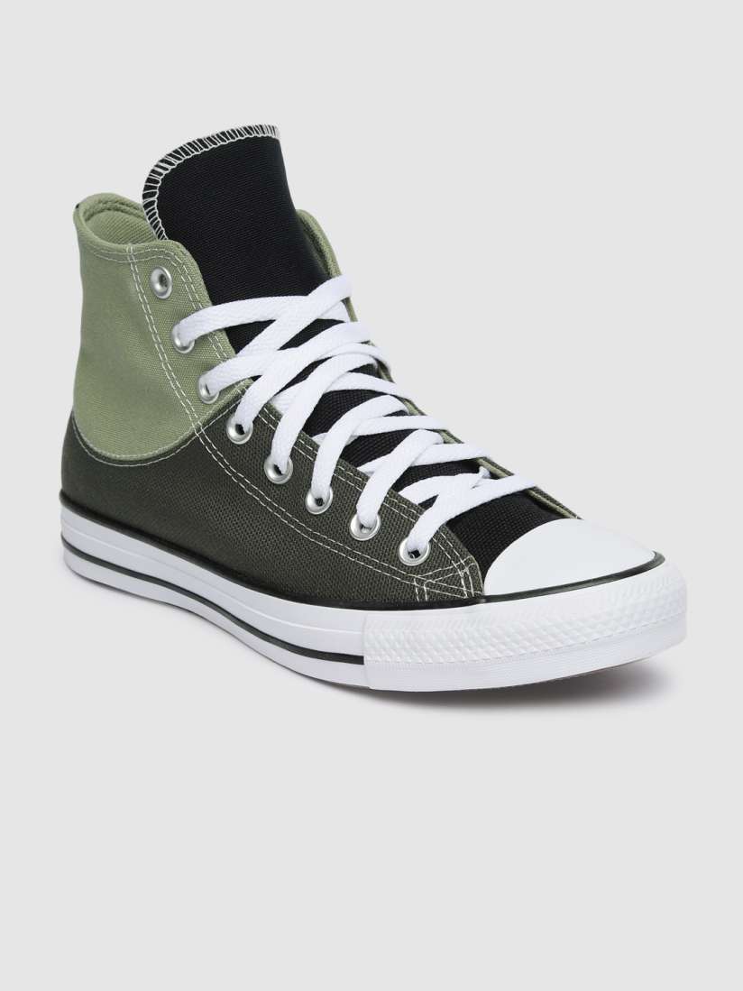 Buy Converse Men Olive Green High Top Sneakers Casual Shoes for Men 14765198 Myntra