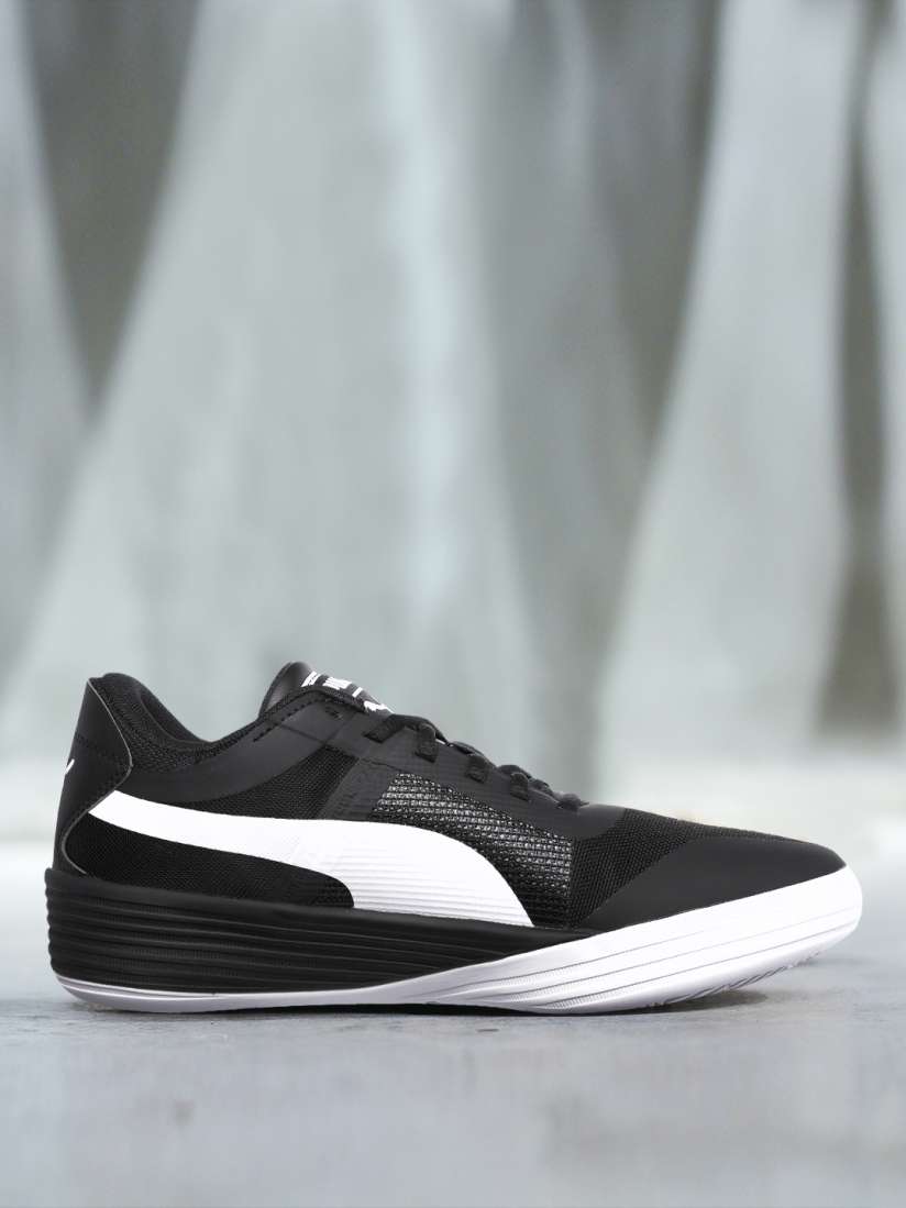 Buy PUMA Hoops Unisex Black Clyde All Pro Team Basketball Shoes Sports Shoes for Unisex 14773422 Myntra