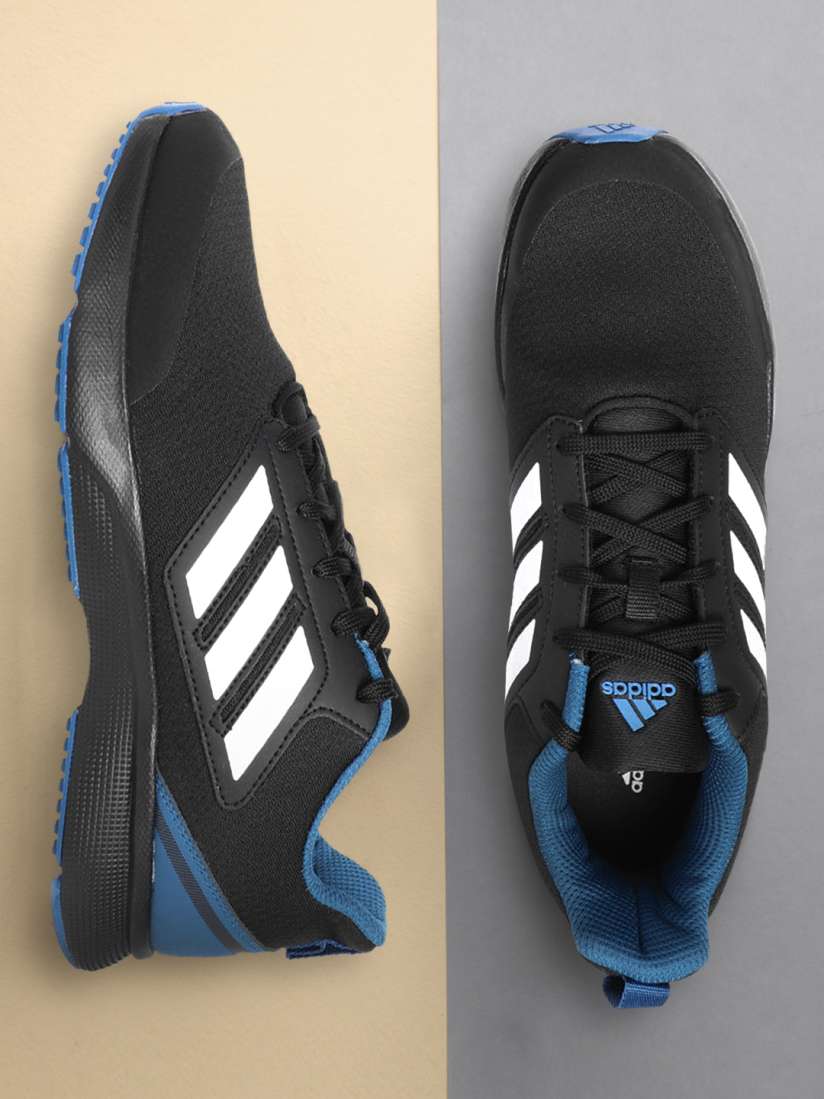 Buy ADIDAS Men Black White Stunicon Woven Design Running Shoes Sports Shoes for Men 14782662 Myntra