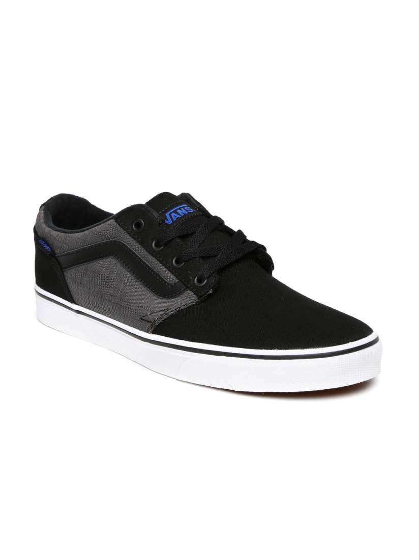 Buy Vans Men Black Grey Colourblocked Chapman Sneakers Casual Shoes for Men 1478352 Myntra