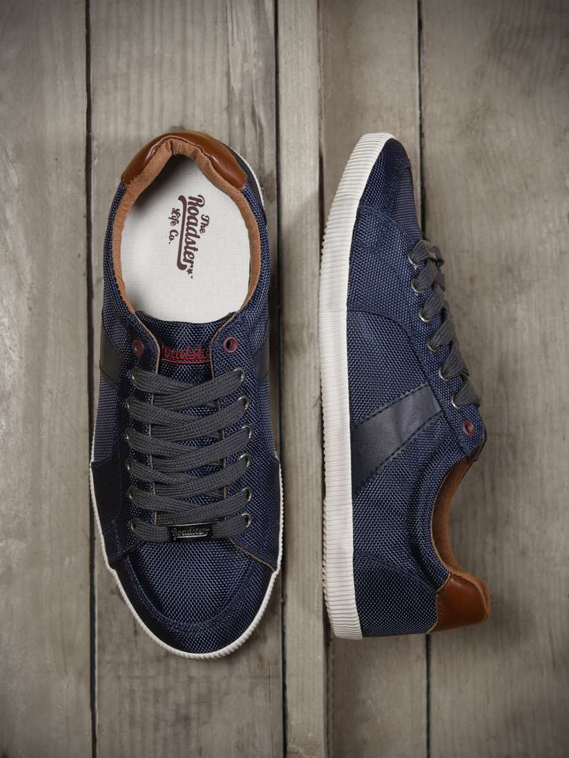 Buy Roadster Men Navy Sneakers Casual Shoes for Men 1478815 Myntra