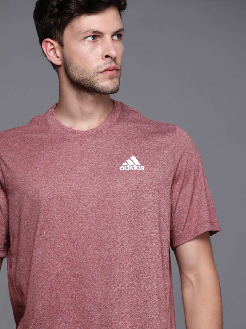 Adidas maroon tshirt sales