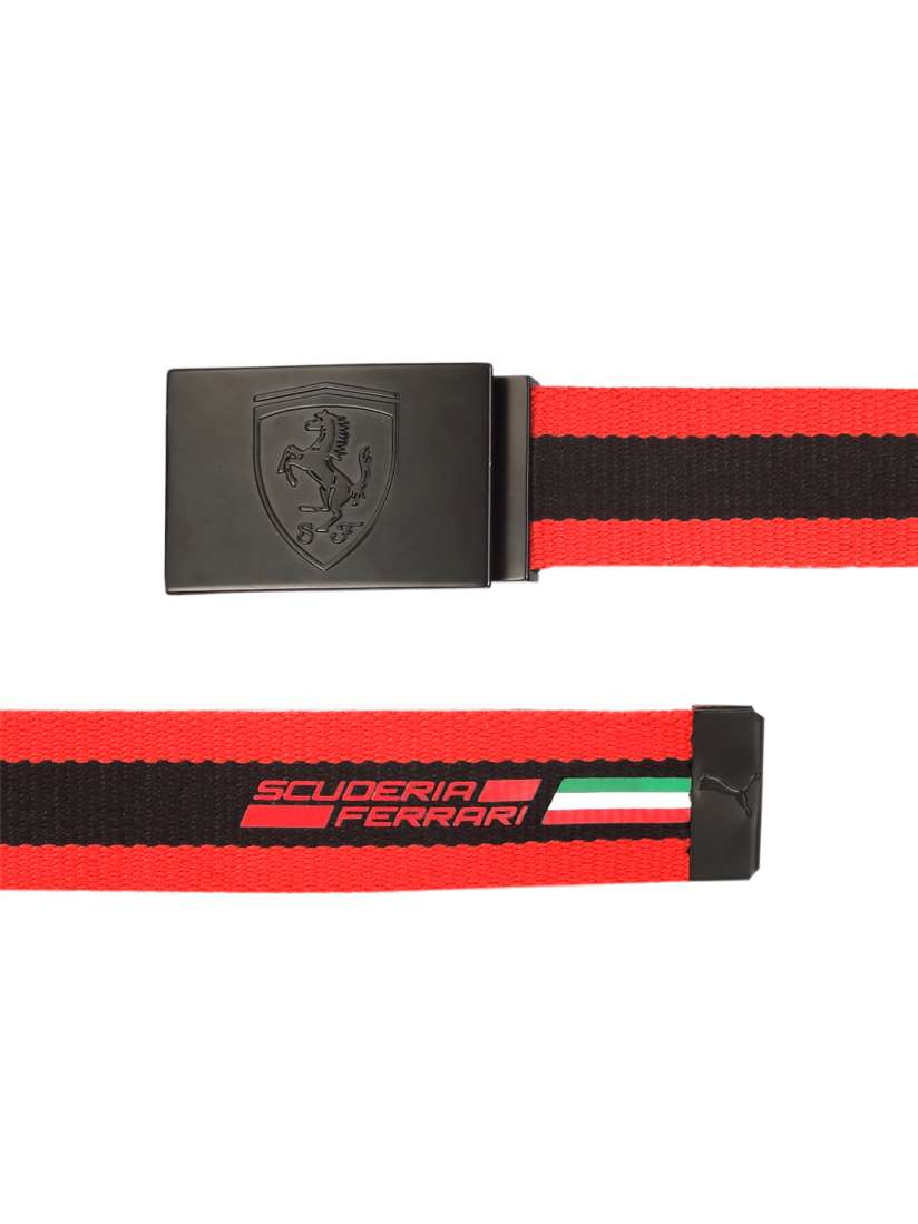 Buy PUMA Men Red Black Ferrari Fanwear Belt Belts for Men 1479152 Myntra