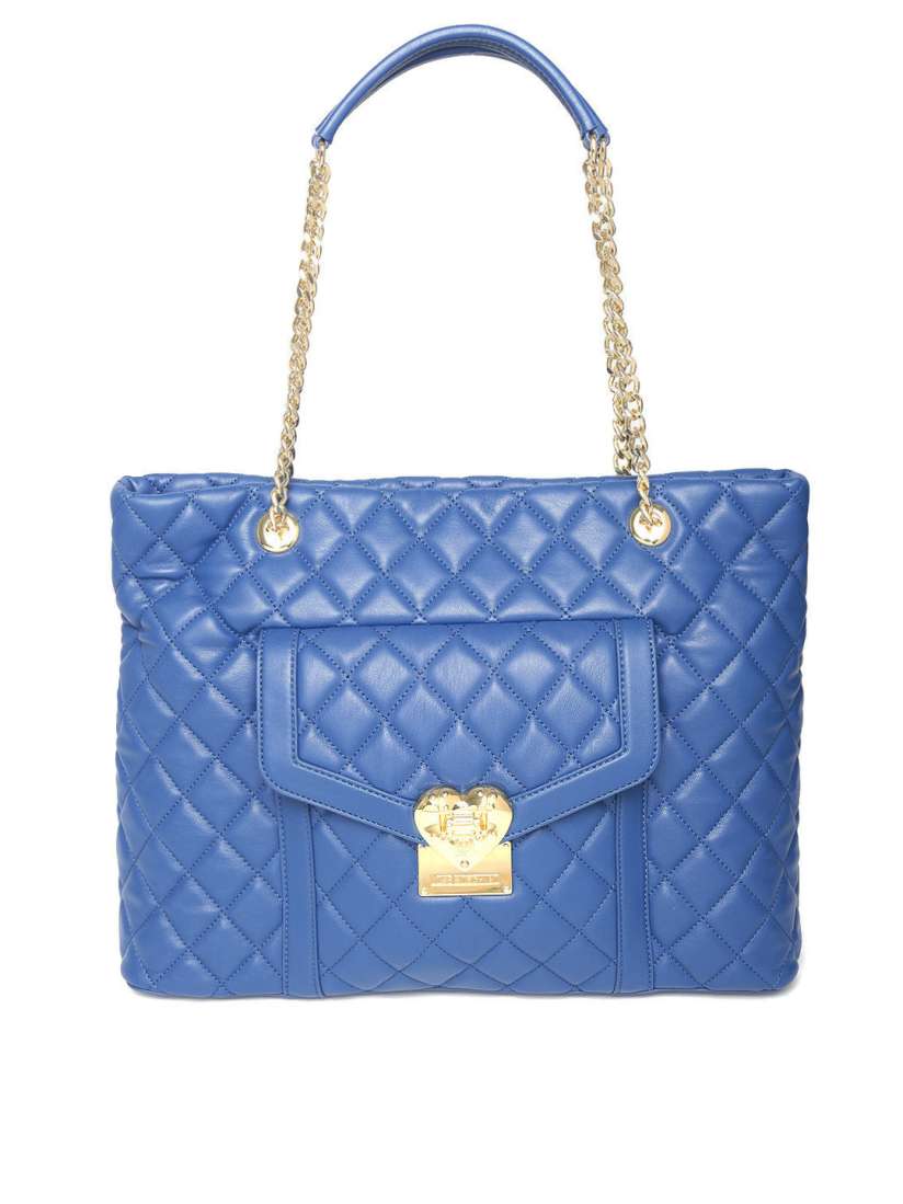 Love moschino blue bag clearance