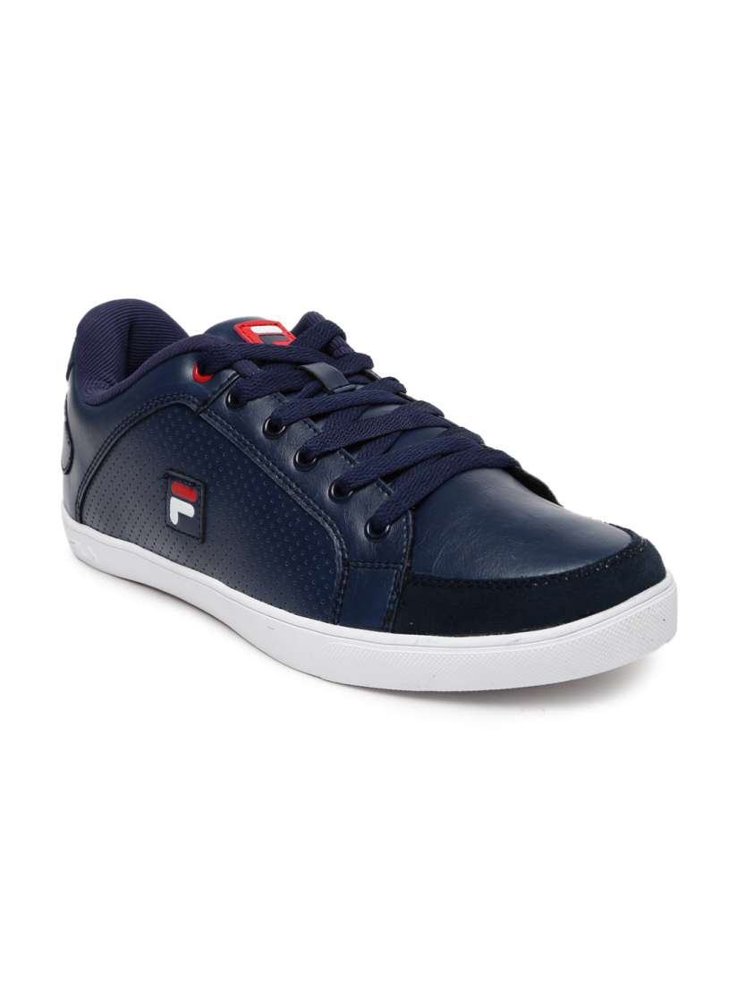 Fila navy blue sneakers hotsell