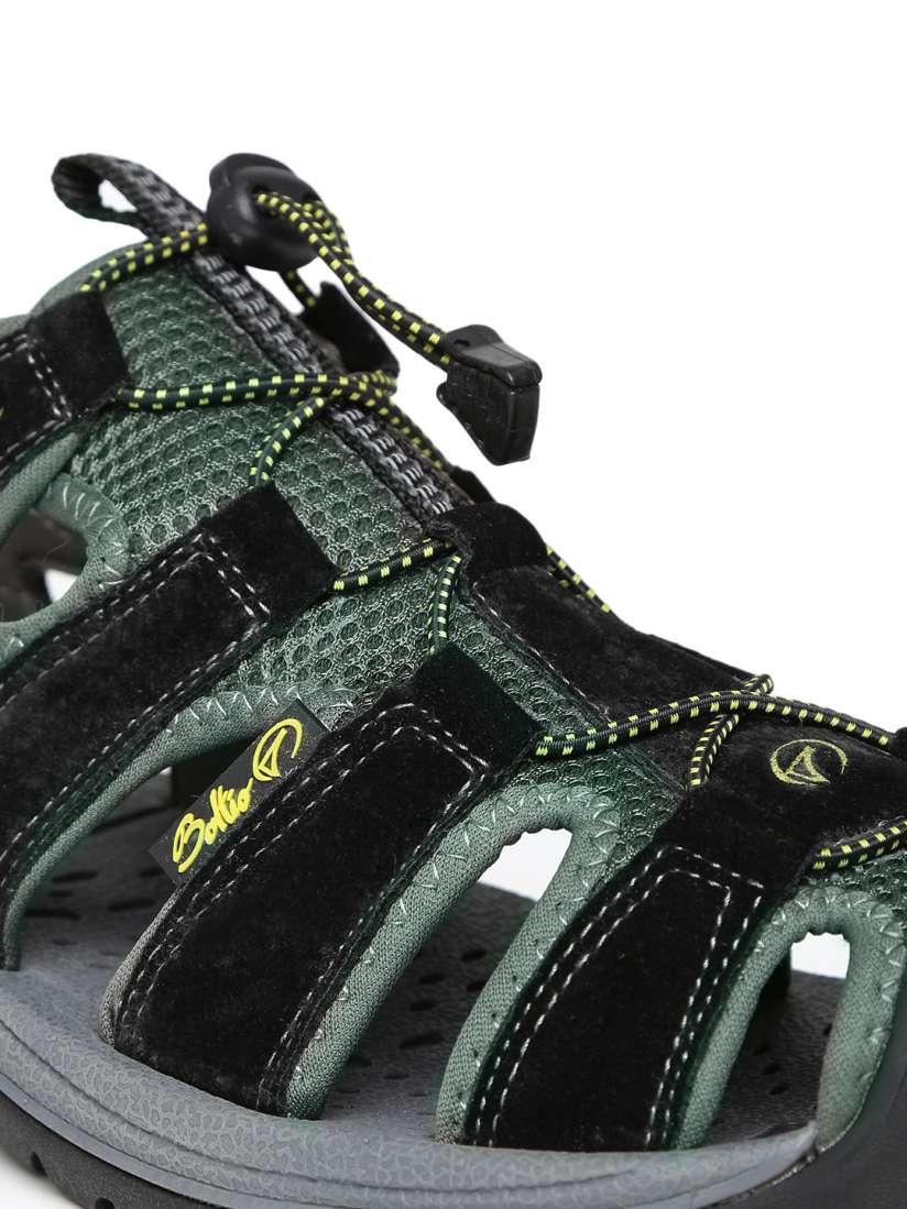 Buy Boltio Men Black Grey Sports Sandals Sports Sandals for Men 1482567 Myntra