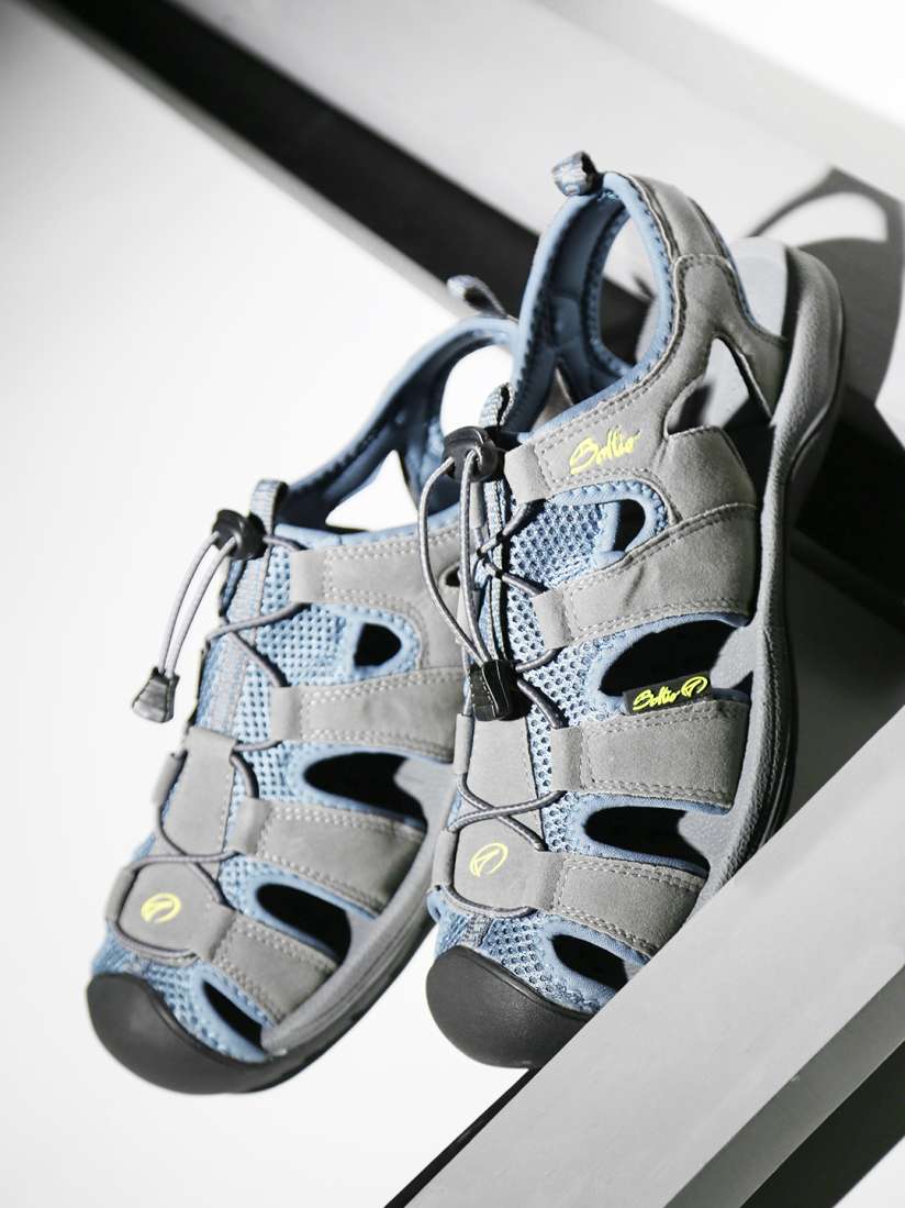 Buy Boltio Men Grey Blue Sports Sandals Sports Sandals for Men 1482569 Myntra