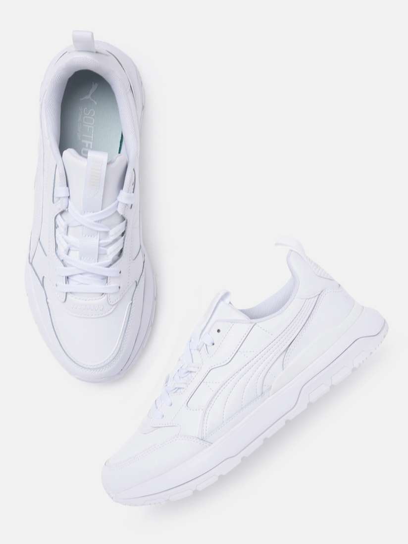 Buy Puma Unisex White R78 Trek Lth Sneakers Casual Shoes for Unisex 14825764 Myntra