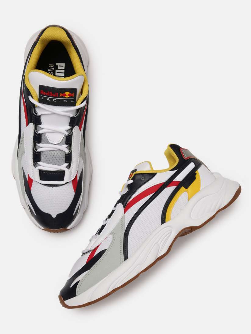 Buy Puma Motorsport Unisex White Black Colourblocked Red Bull Racing RS Connect Sneakers Casual Shoes for Unisex 14826022 Myntra