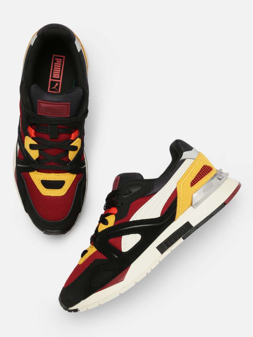 Maroon puma trainers cheap