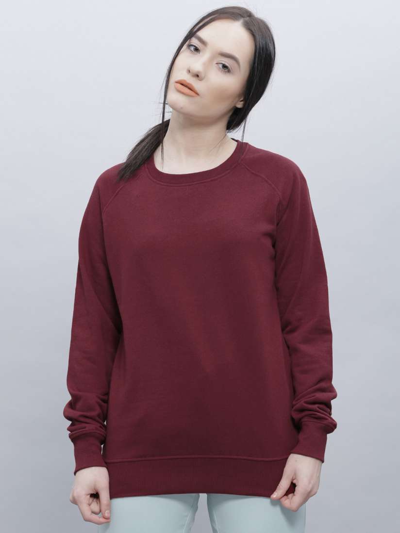 Maroon sweatshirt women's shop