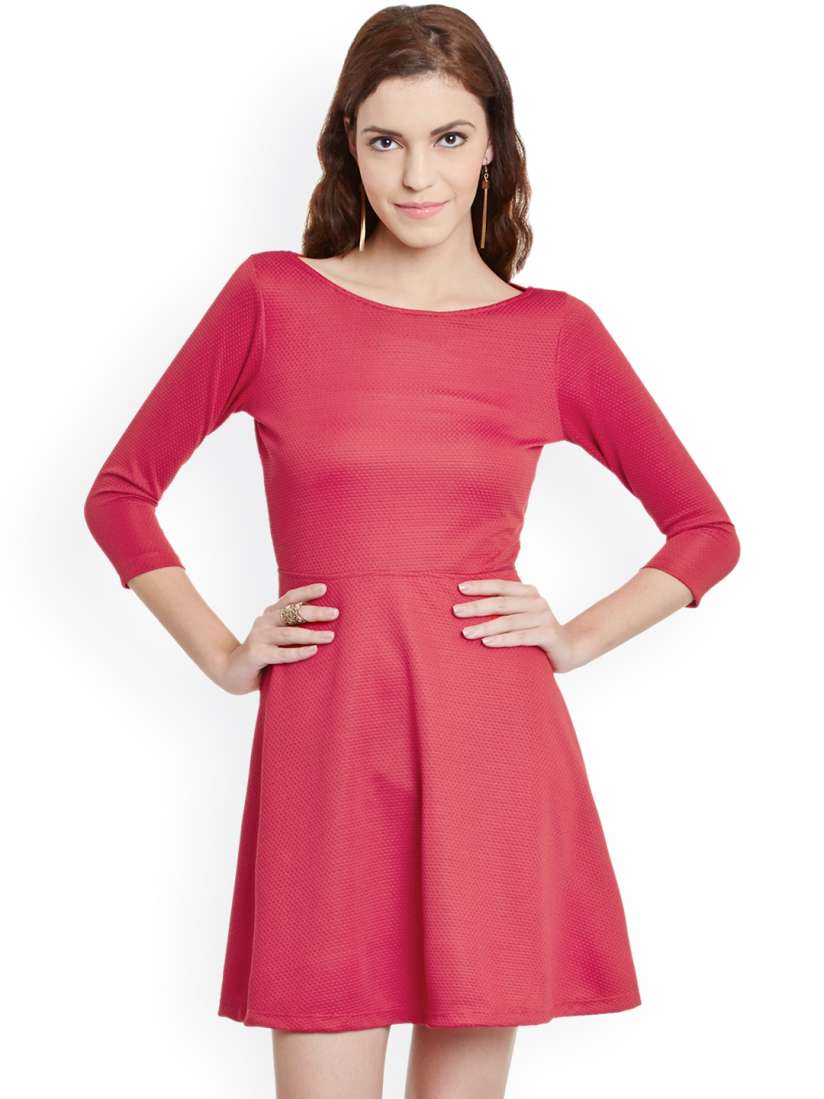 Women's navy and coral dress 2025