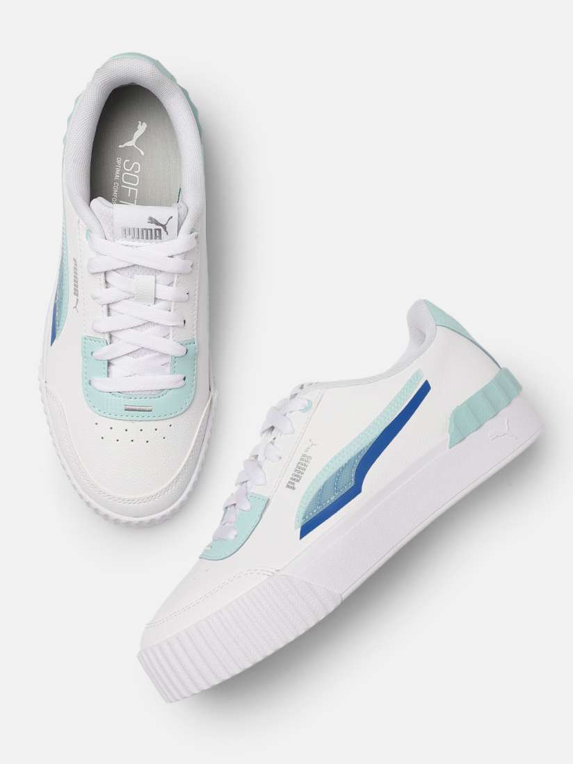 Puma white sneakers myntra on sale