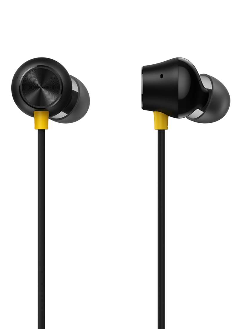 Buy Realme Black Buds 2 Neo With HD Mic Wired Headset In the Ear Headphones for Unisex 14857396 Myntra