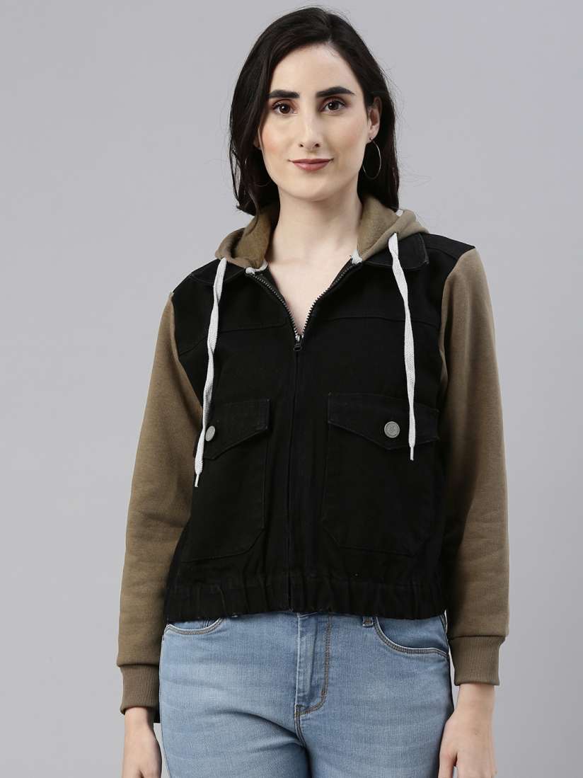 Denim jacket on myntra online