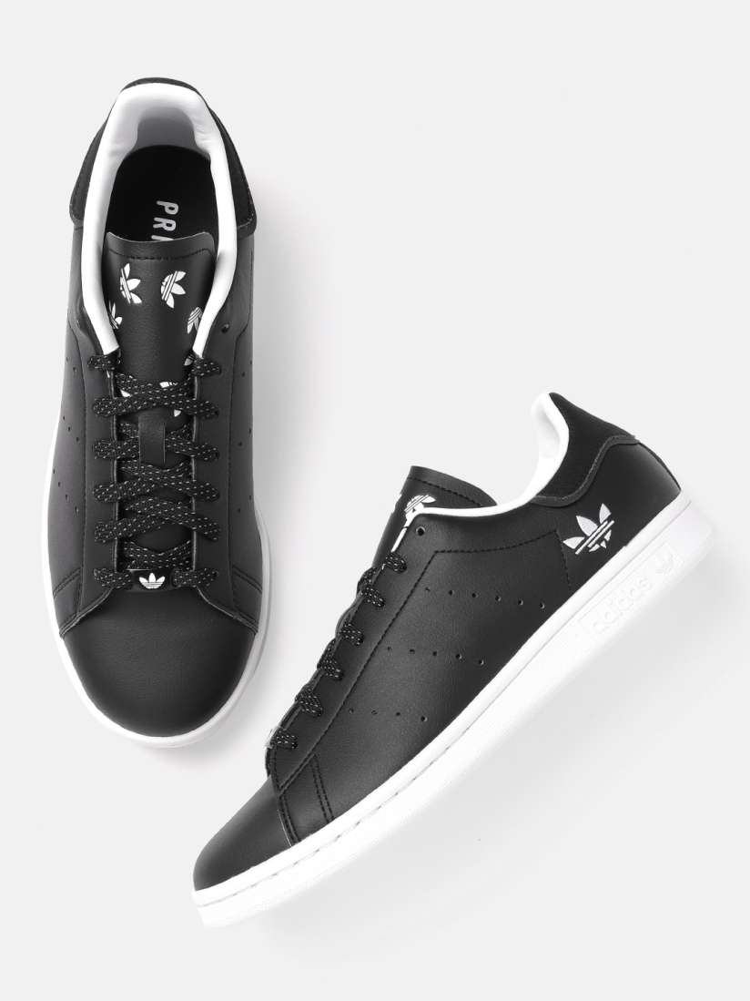 Buy ADIDAS Originals Men Black Stan Smith Solid Primegreen Sustainable Sneakers Casual Shoes for Men 14864736 Myntra