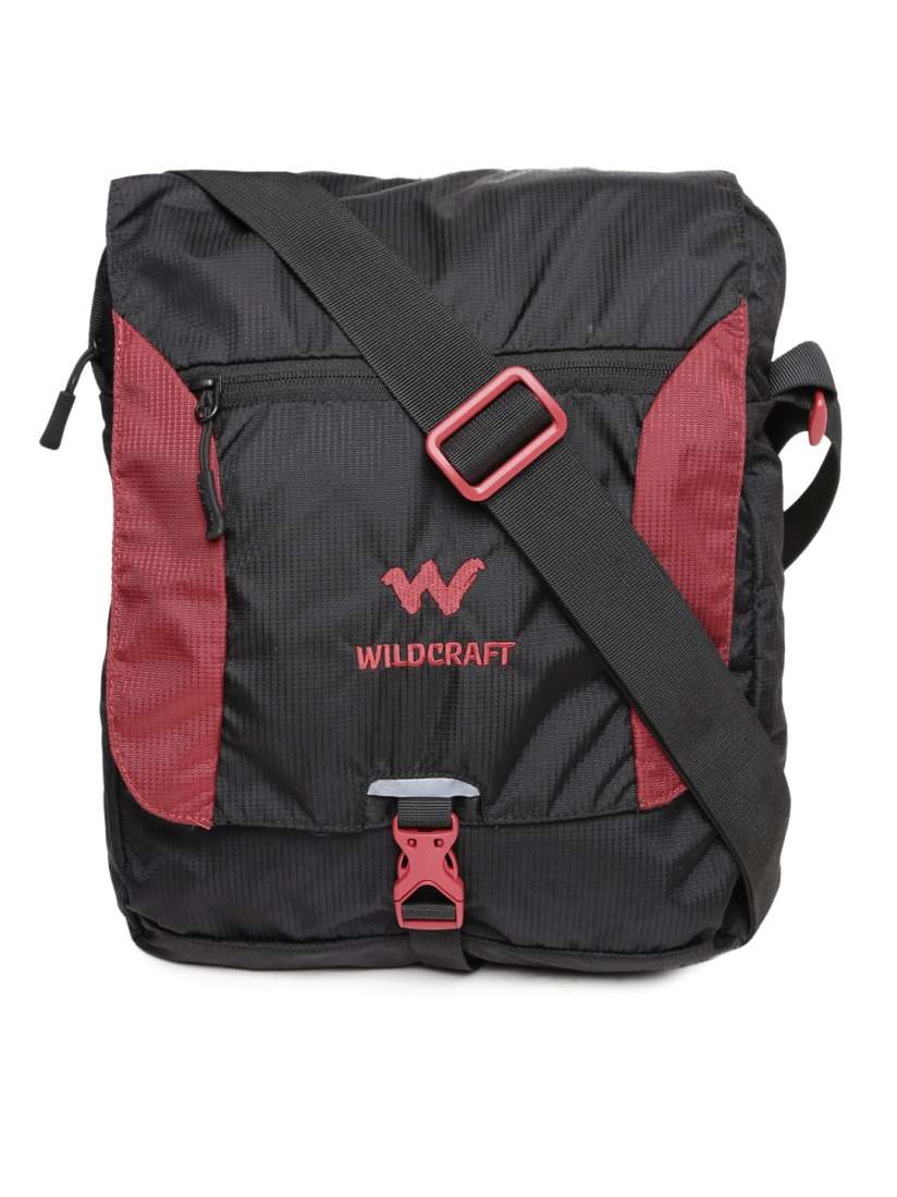 Buy Wildcraft Men Black Messenger Bag Messenger Bag for Men 1486783 Myntra