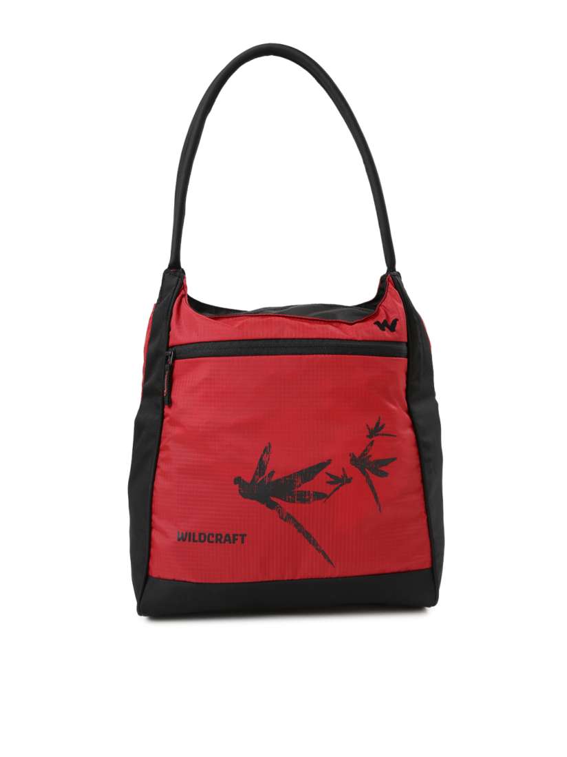Buy Wildcraft Women Red Black Printed Hobo Bag Handbags for Women 1486799 Myntra