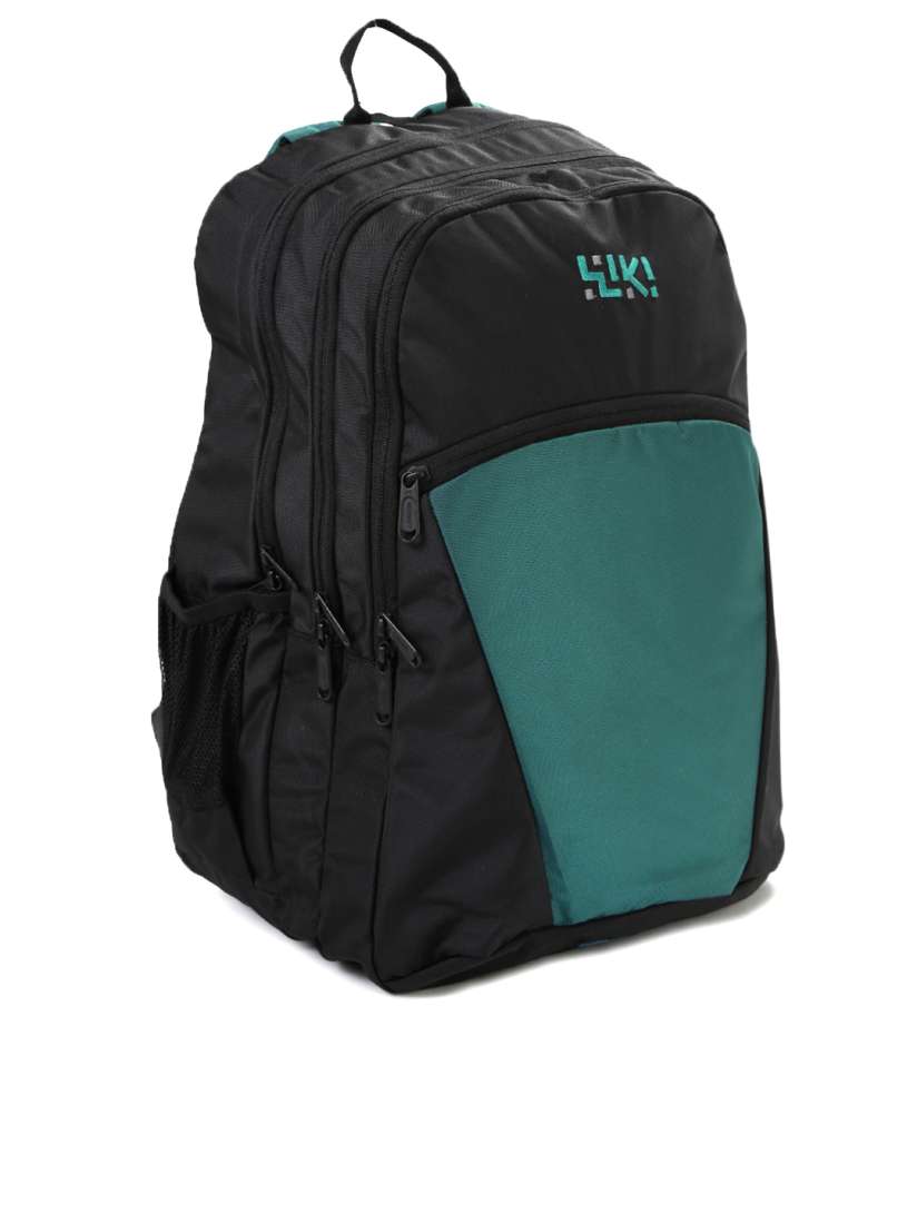 Buy Wildcraft Wiki Men Black Green Fixie Backpack Backpacks for Men 1486963 Myntra