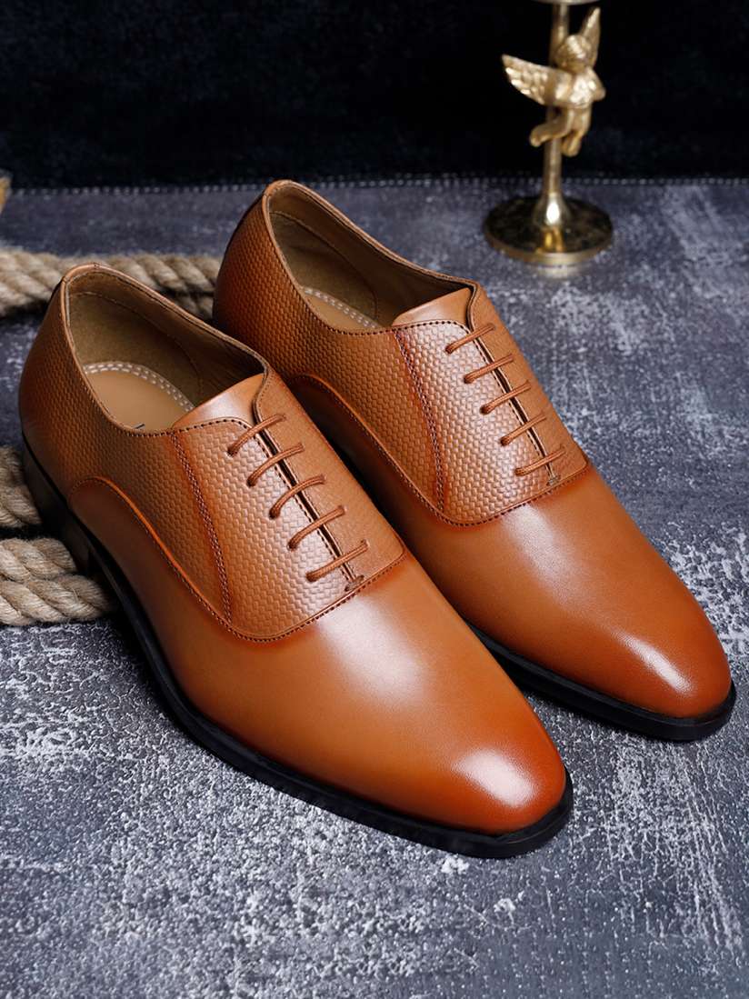 Buy LOUIS STITCH Men Premium Leather Dual Tone Patina Derby Shoes Formal Shoes for Men 14877842 Myntra