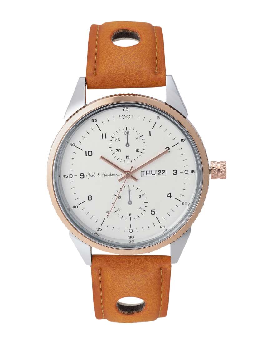 Buy Mast Harbour Men Off White Dial Watch MH9 A Watches for Men 1488052 Myntra