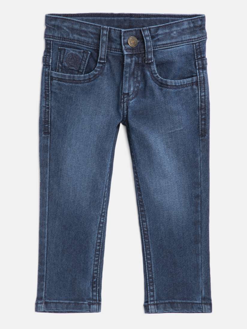 Buy U.S. Polo Assn. Kids Boys Blue Regular Fit Clean Look Stretchable Jeans Jeans for Boys 14887328 Myntra