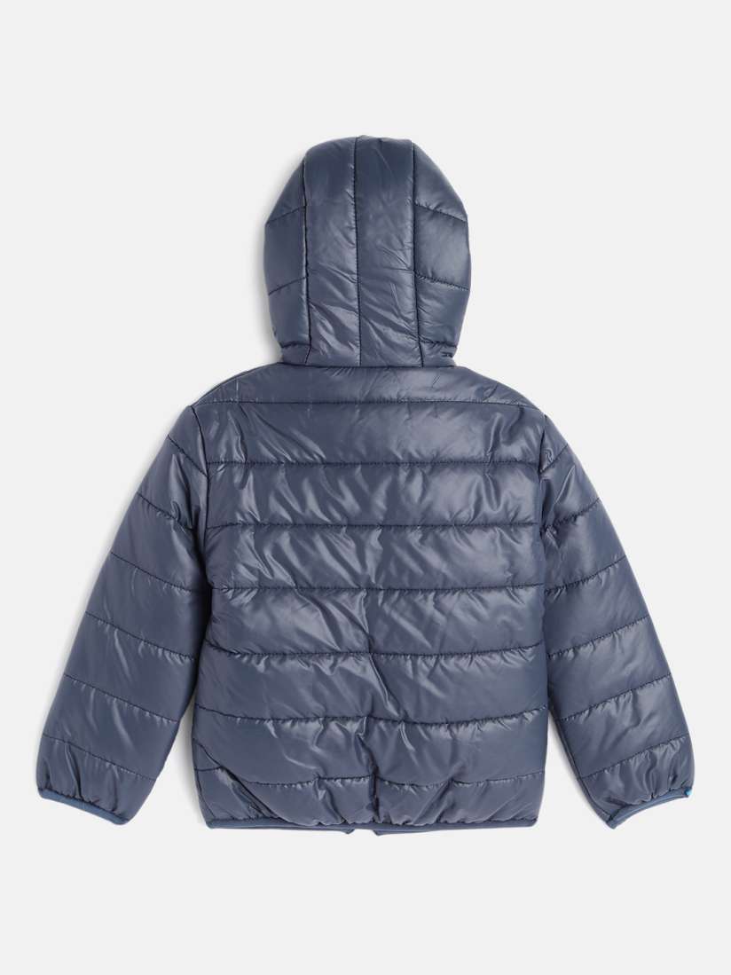 Buy U.S. Polo Assn. Kids Boys Navy Blue Solid Polyester Regular Puffer Jacket Jackets for Boys 14887398 Myntra