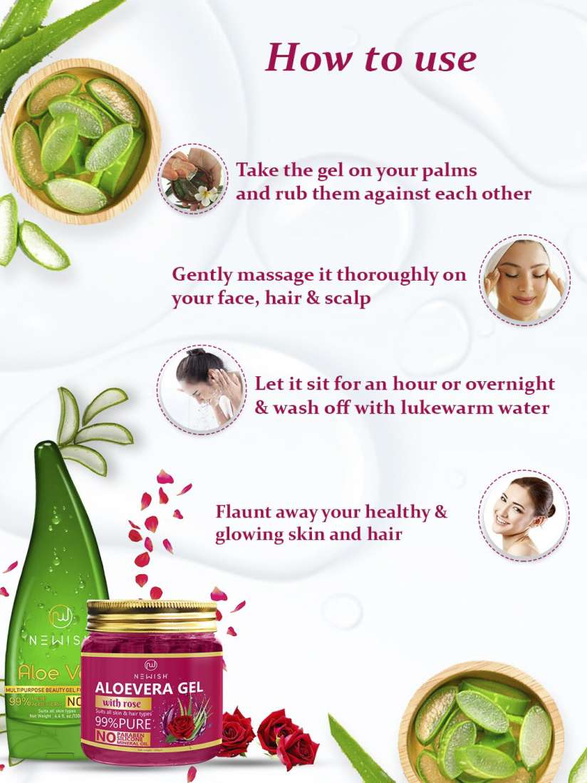 Aloe vera water for skin outlet