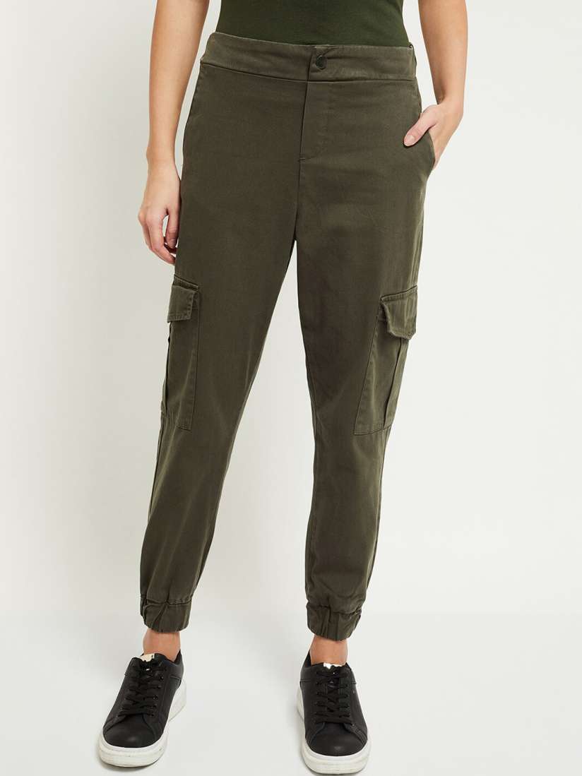 Max solid women's track pants sale