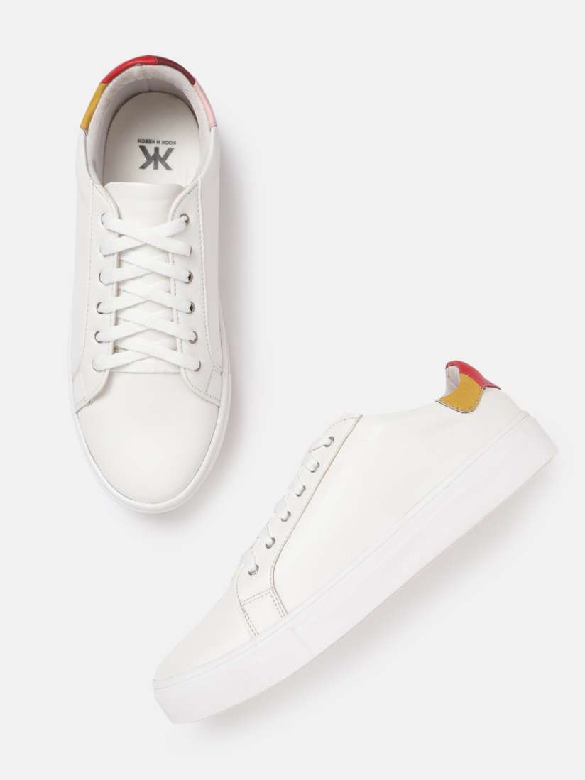 Buy Kook N Keech Women White Sneakers Casual Shoes for Women 14915536 Myntra