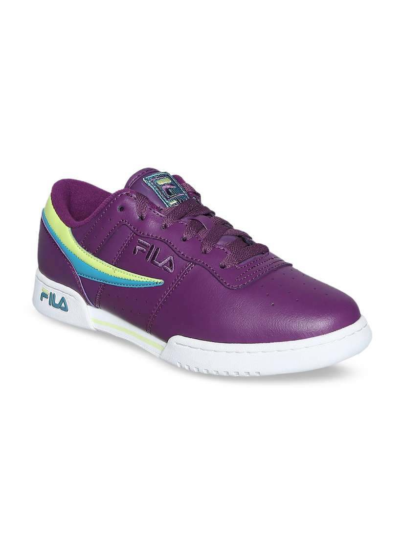 Buy FILA Men Purple Leather Sneakers Casual Shoes for Men 14916488 Myntra
