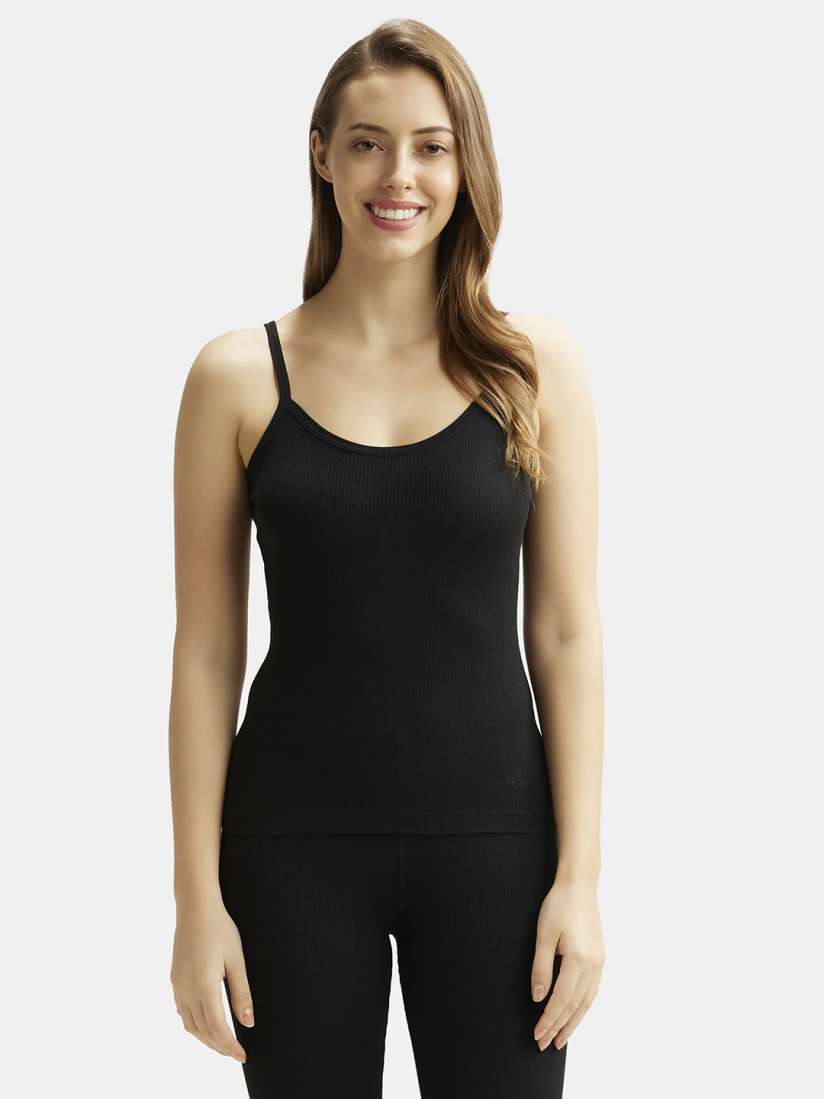 Buy Jockey Super Combed Cotton Rich Thermal Camisole with StayWarm Technology 2501 Thermal Tops for Women 14918594 Myntra