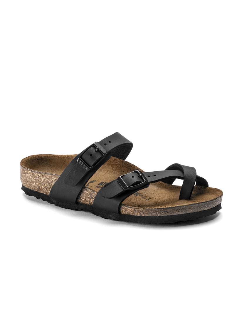 Buy Birkenstock Mayari Black Narrow Width Birko Flor Thongsandals Flats for Girls 14925100 Myntra