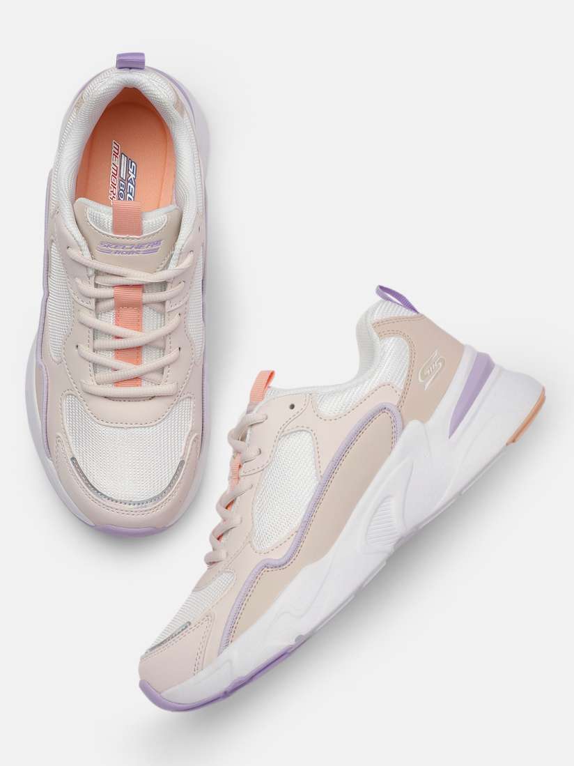Skechers highlights beige discount