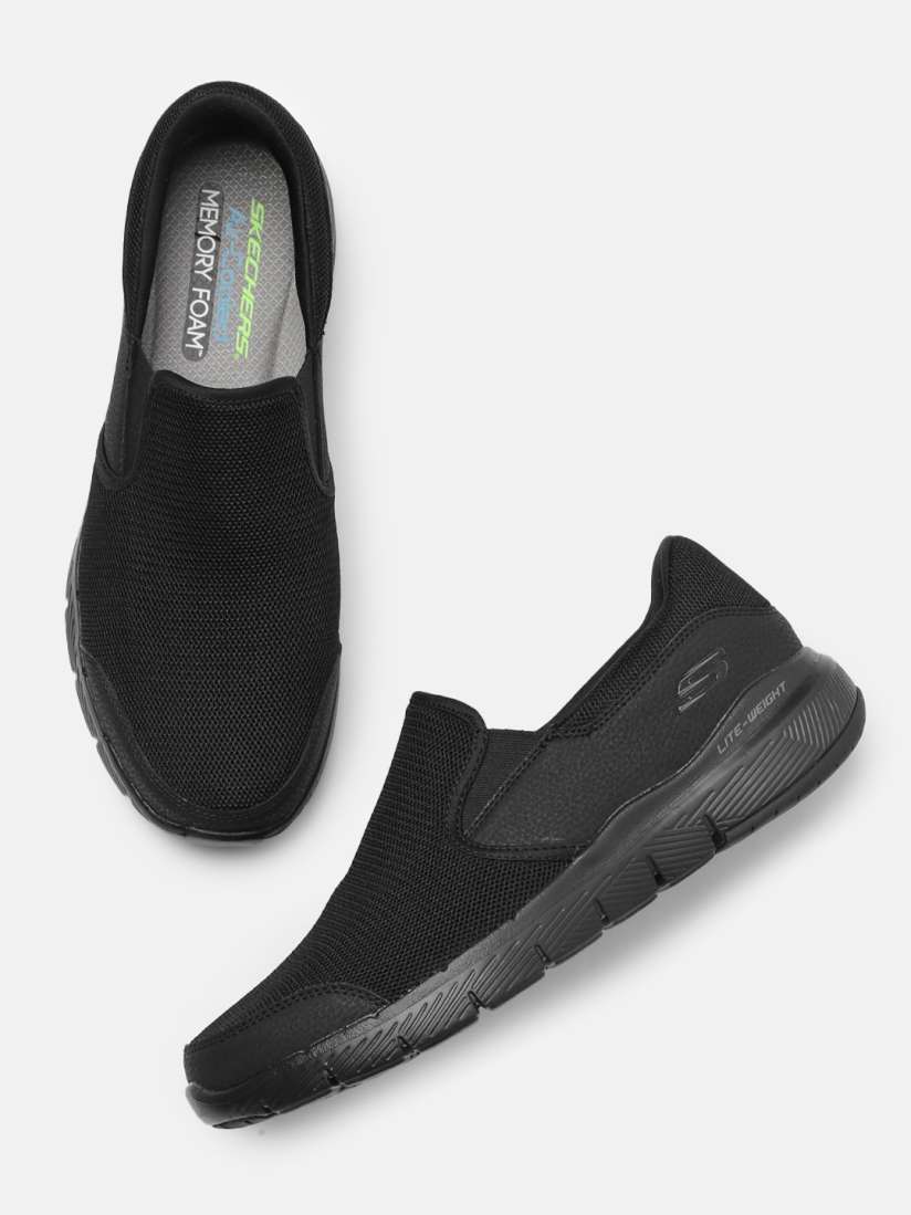 Buy Skechers Men Black FLEX ADVANTAGE 3.0 OSTHURST Slip On Sneakers Casual Shoes for Men 14931580 Myntra