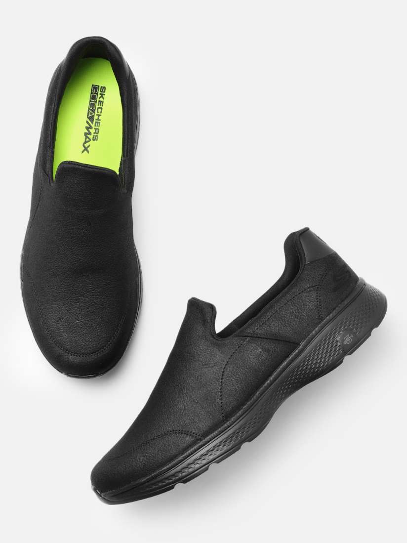 Buy Skechers Men Black Mesh GO WALK 4 REMARKABLE Non Marking Shoes Sports Shoes for Men 14931644 Myntra