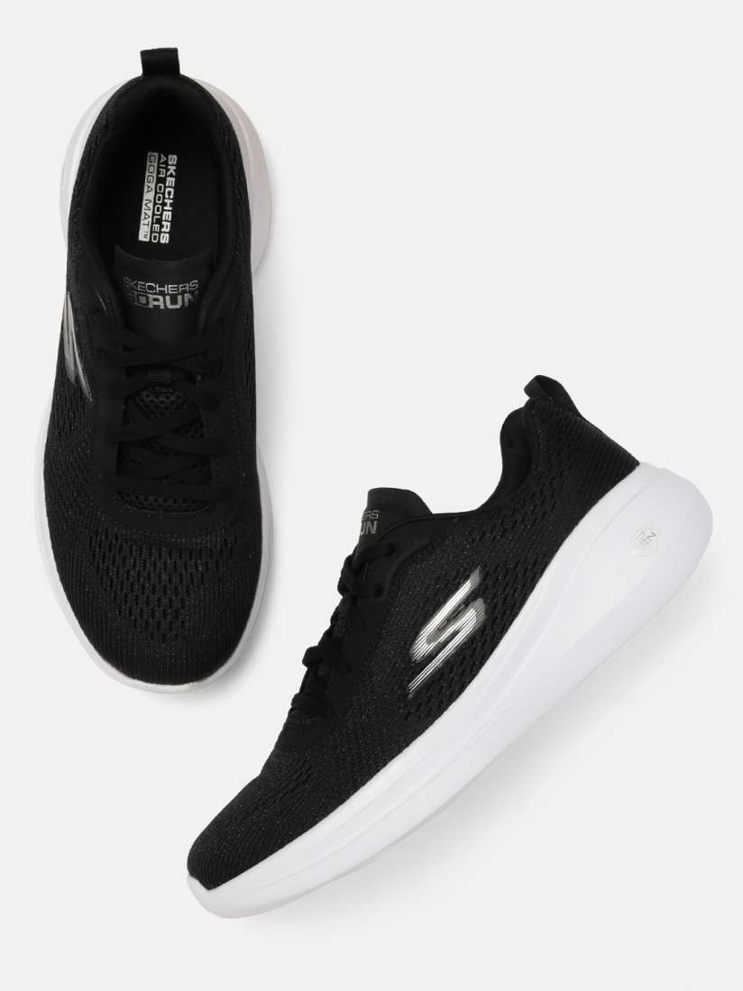 Buy Skechers Women Black GO RUN FAST FLOAT Goga Mat Running Shoes Sports Shoes for Women 14931782 Myntra