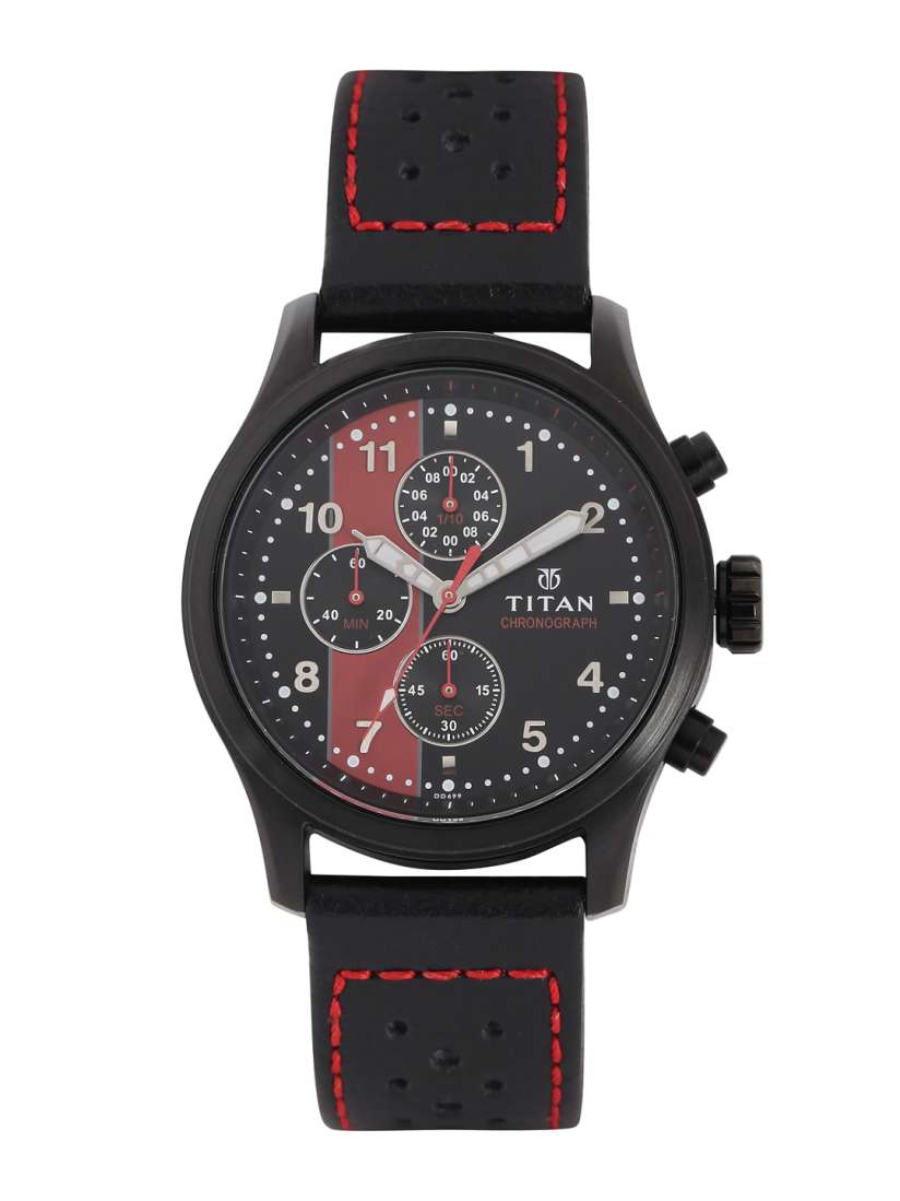 Titan chronograph watches for gents discount