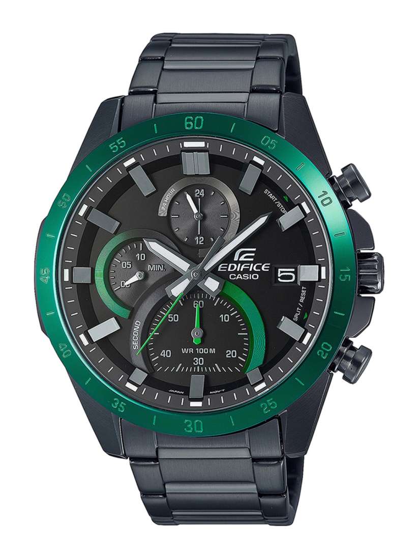 Buy CASIO Men EDifice EFR 571DC 1AVUDF Black Analog Dial Black Stainless Steel Band ED514 Watches for Men 14940512 Myntra