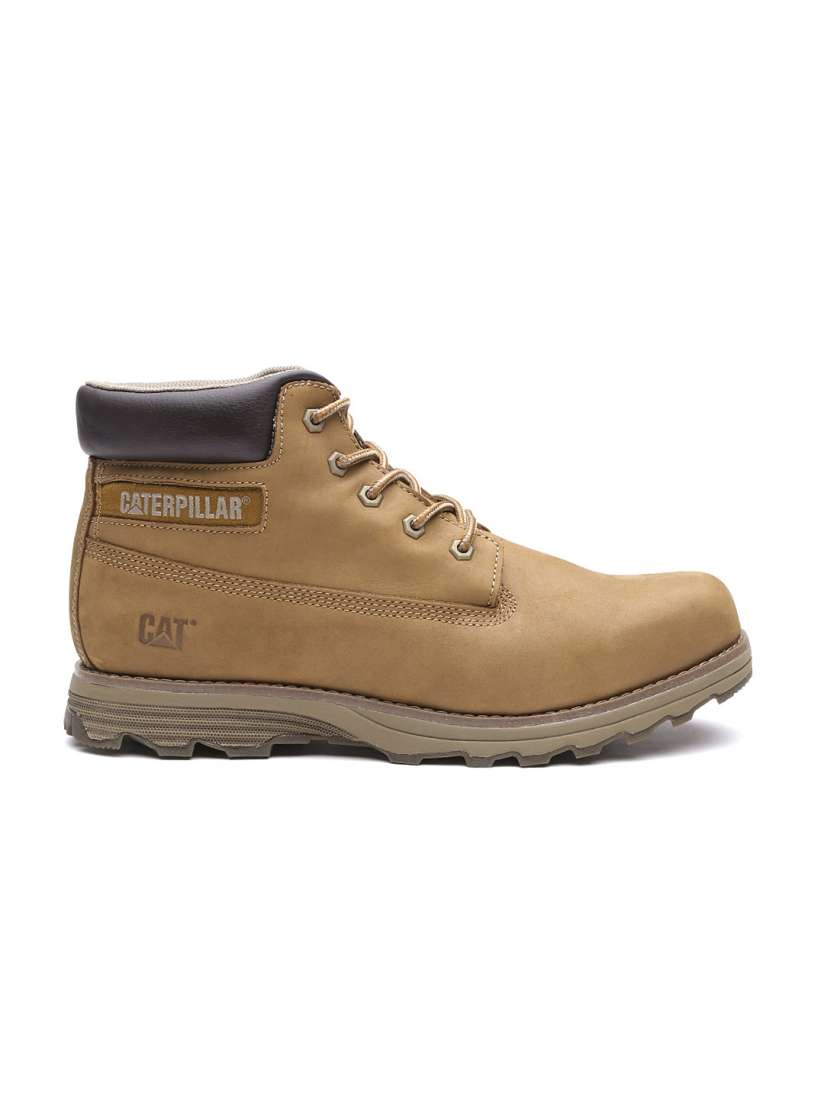 Buy CAT Men Brown Founder Leather Boots Casual Shoes for Men 1494519 Myntra