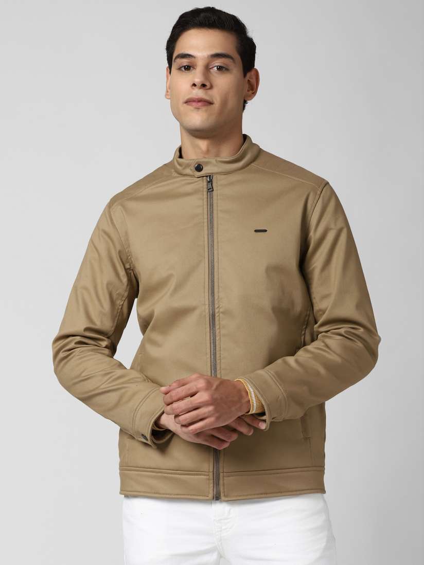 Buy PETER ENGLAND UNIVERSITY Men Beige Solid Tailored Jacket Jackets for Men 14948830 Myntra