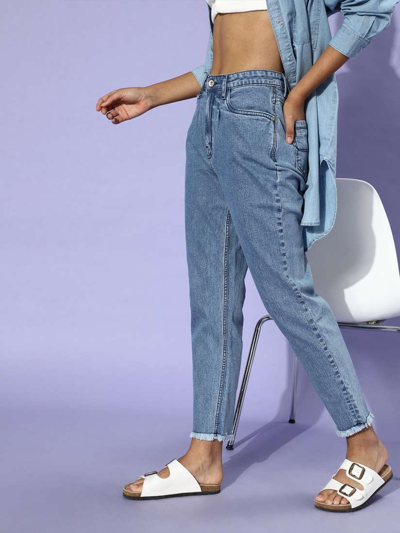 Boyfriend jeans myntra hotsell