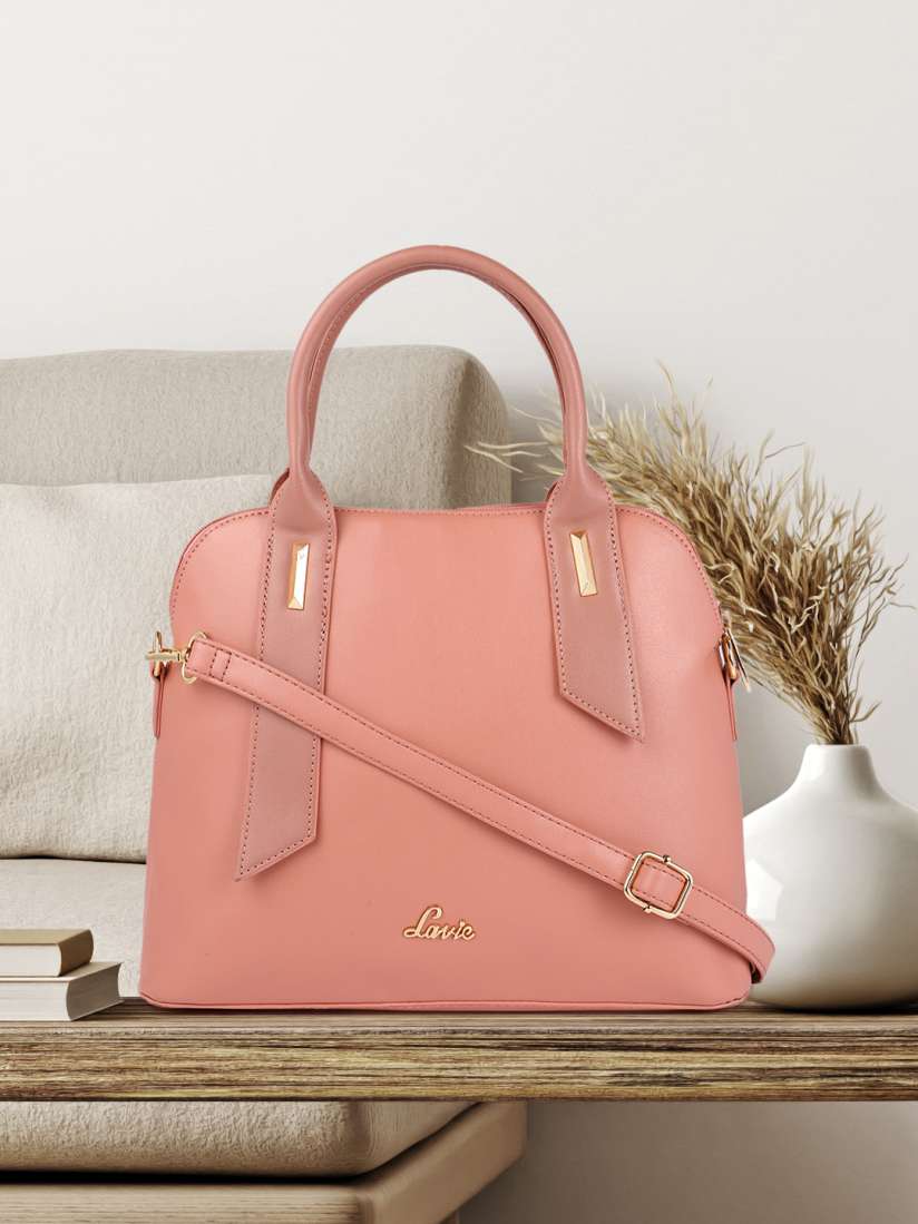 Lavie satchel pink top