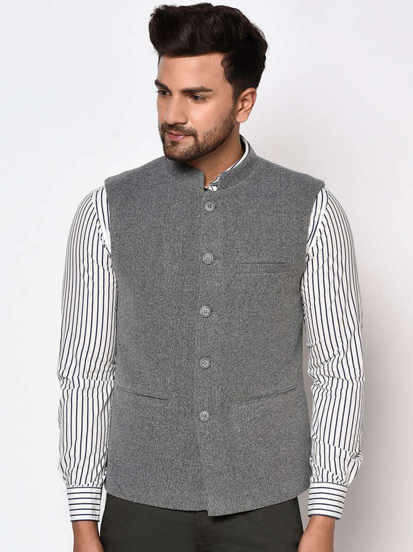 Waistcoat myntra top