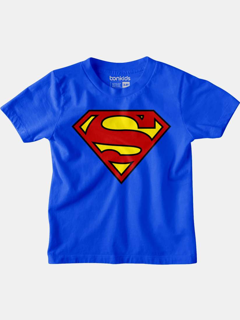 Kids superman shirt clearance