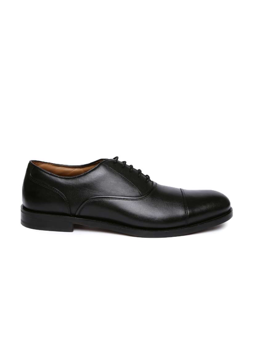 Buy Clarks Men Black Coling Boss Leather Oxford Shoes Formal Shoes for Men 1497776 Myntra