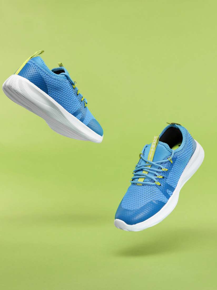 Hrx by hrithik roshan blue running shoes store