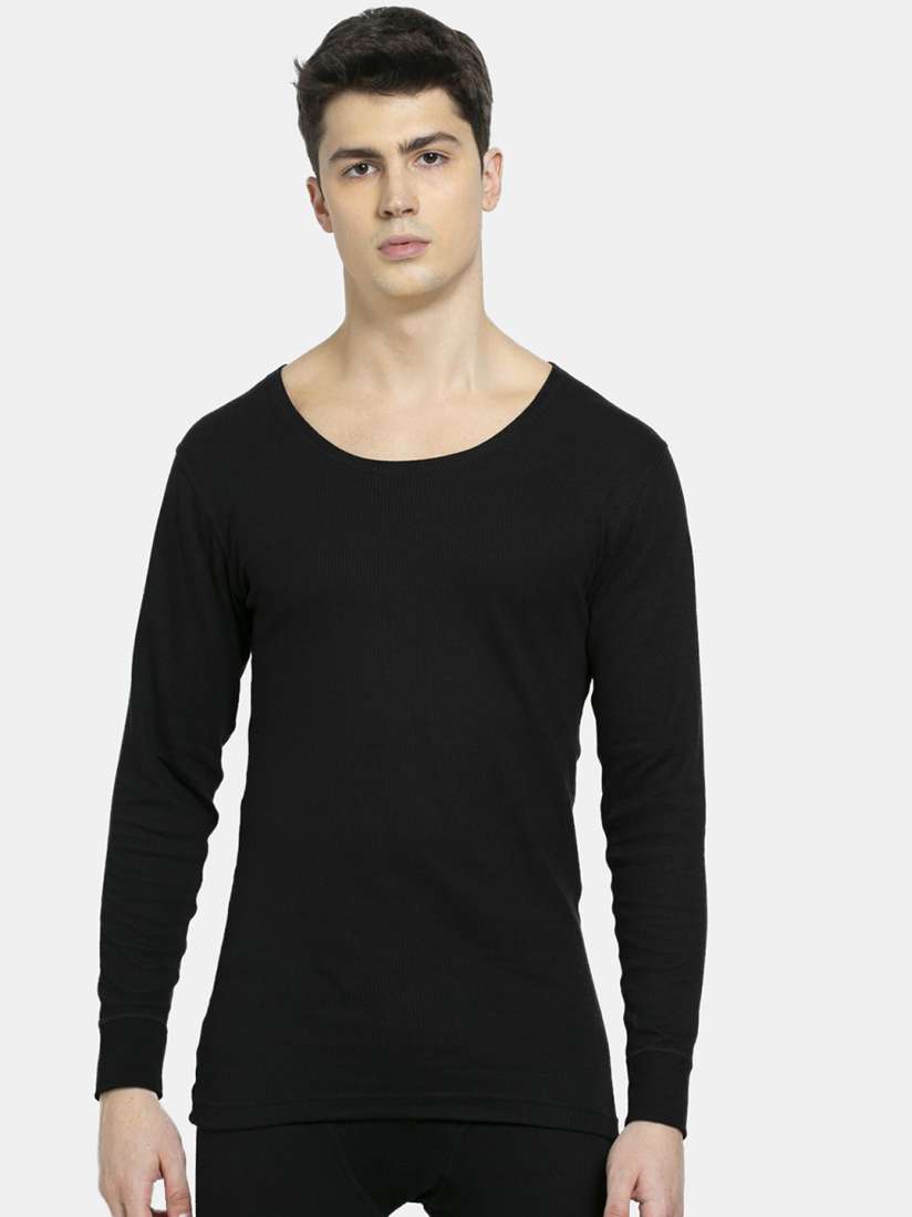 Buy Jockey Super Combed Cotton Full Sleeve Thermal Undershirt with Stay Warm Technology 2401 Thermal Tops for Men 14981114 Myntra