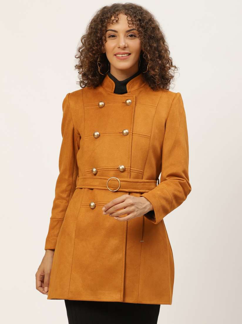 Tan pea coats on sale